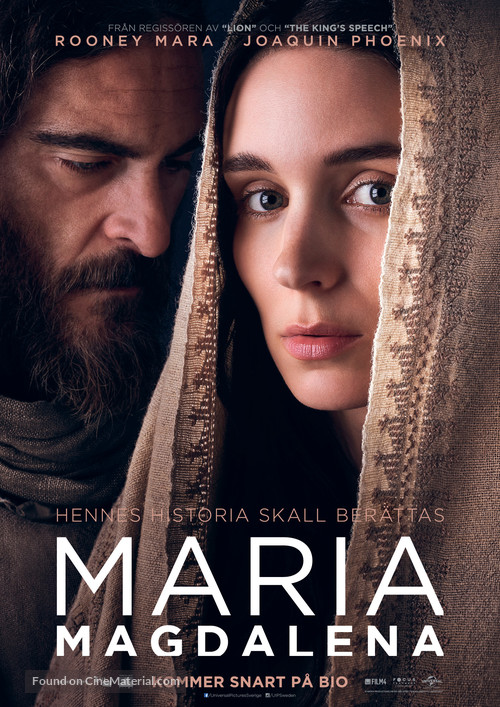 Mary Magdalene - Swedish Movie Poster