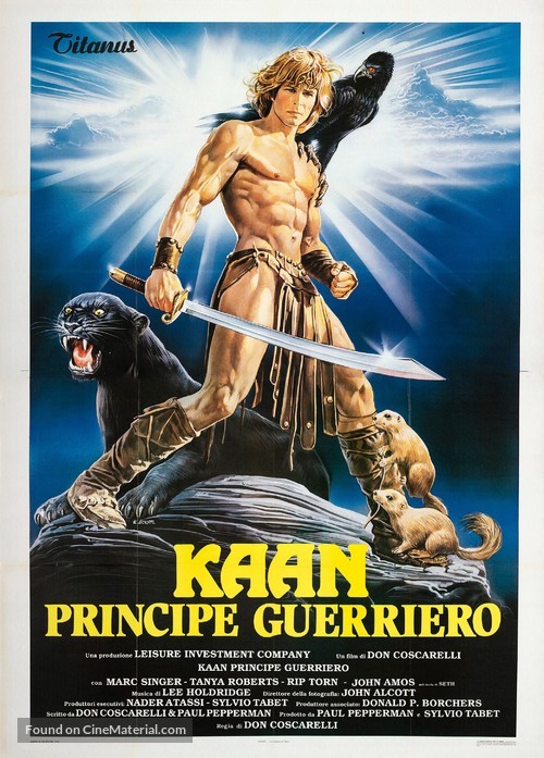 The Beastmaster - Italian Movie Poster