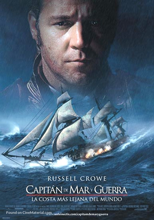 Master and Commander: The Far Side of the World - Argentinian Movie Poster