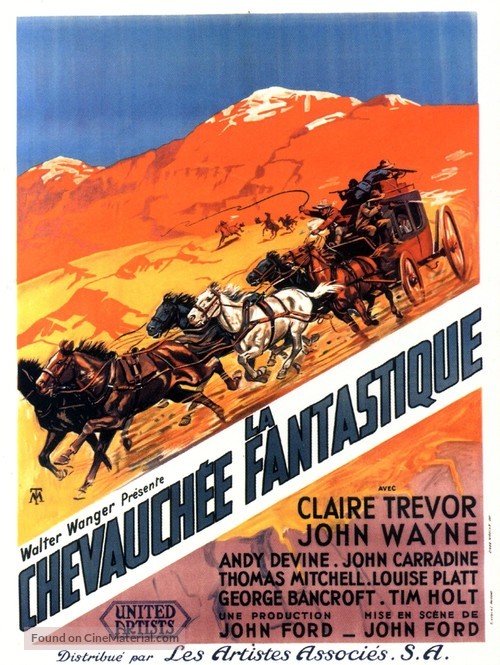 Stagecoach - French Movie Poster