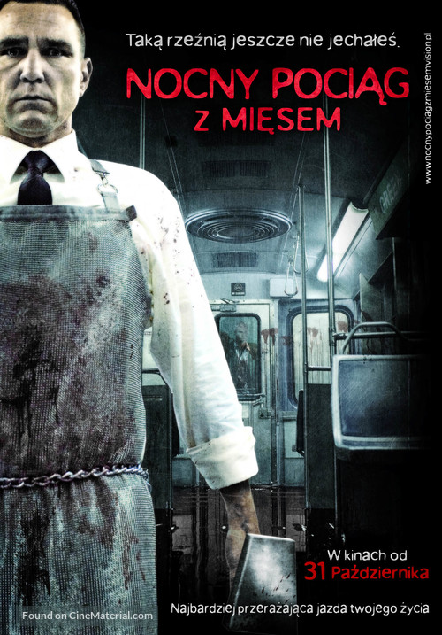 The Midnight Meat Train - Polish Movie Poster