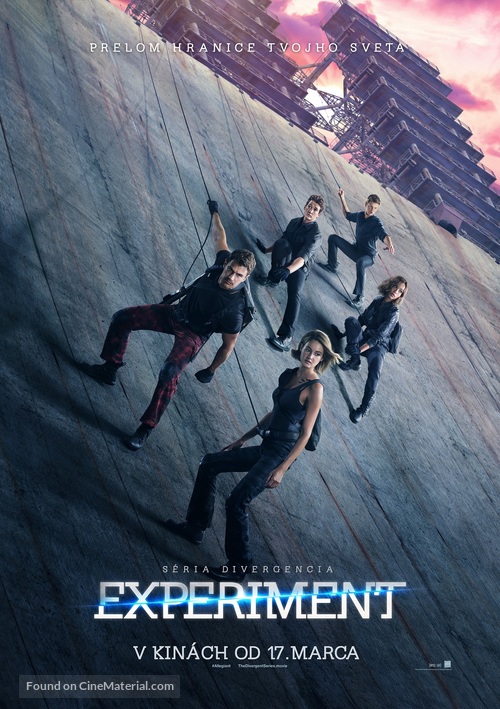 The Divergent Series: Allegiant - Slovak Movie Poster