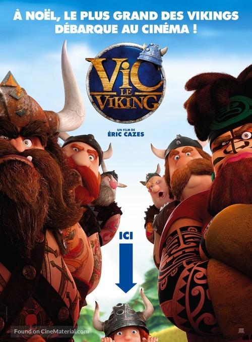 Vic the Viking and the Magic Sword - French Movie Poster
