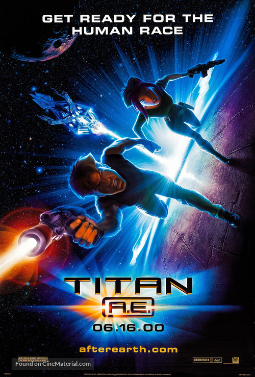 Titan A.E. - Advance movie poster
