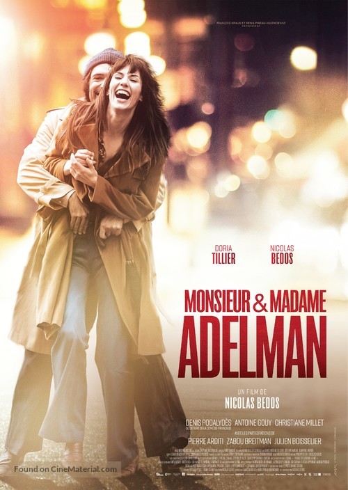 Mr &amp; Mme Adelman - Swiss Movie Poster