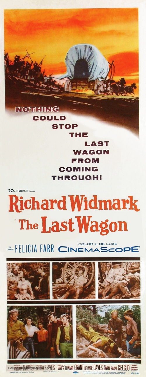 The Last Wagon - Movie Poster