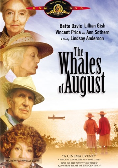 The Whales of August - DVD movie cover