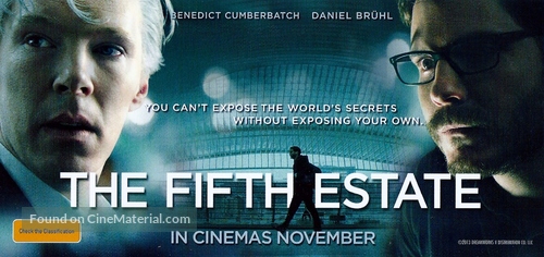 The Fifth Estate - Australian Movie Poster