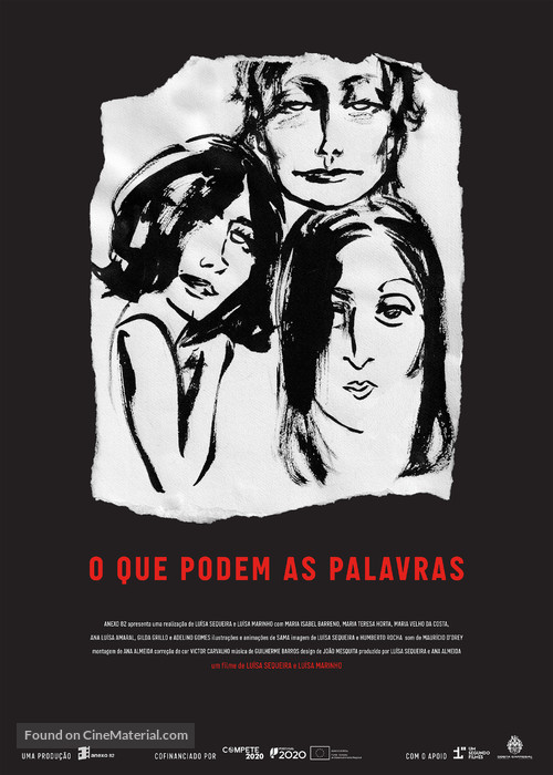 O Que Podem as Palavras - Portuguese Movie Poster