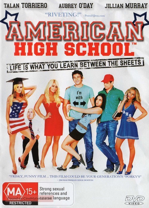 American High School - Australian DVD movie cover