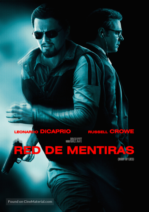 Body of Lies - Argentinian DVD movie cover