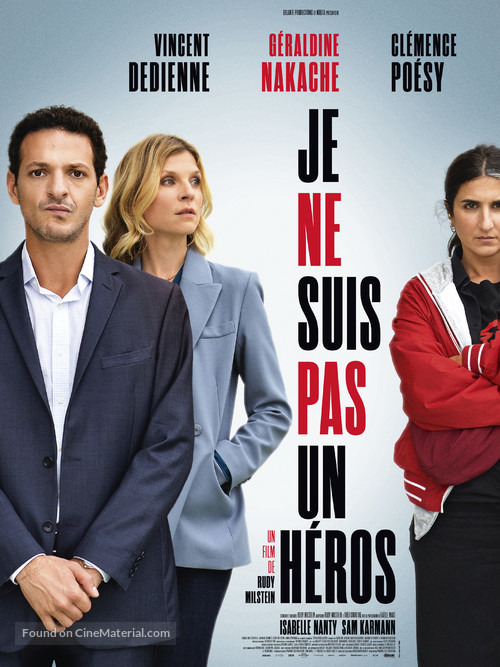 Je ne suis pas un h&eacute;ros - French Movie Poster