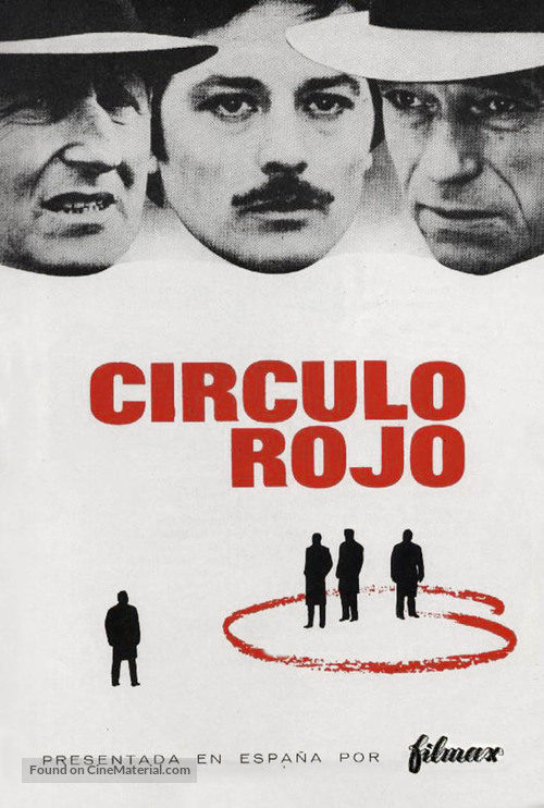 Le cercle rouge - Spanish Movie Poster