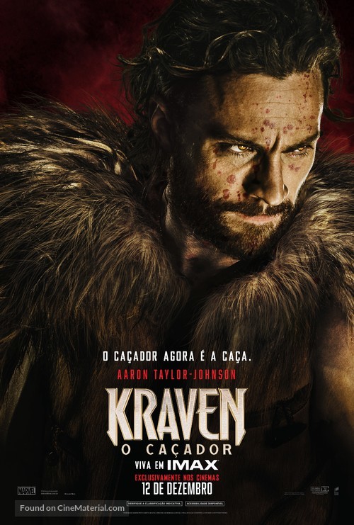 Kraven the Hunter - Brazilian Movie Poster