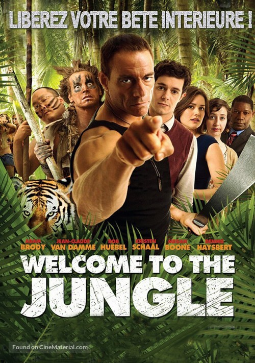 Welcome to the Jungle - French DVD movie cover