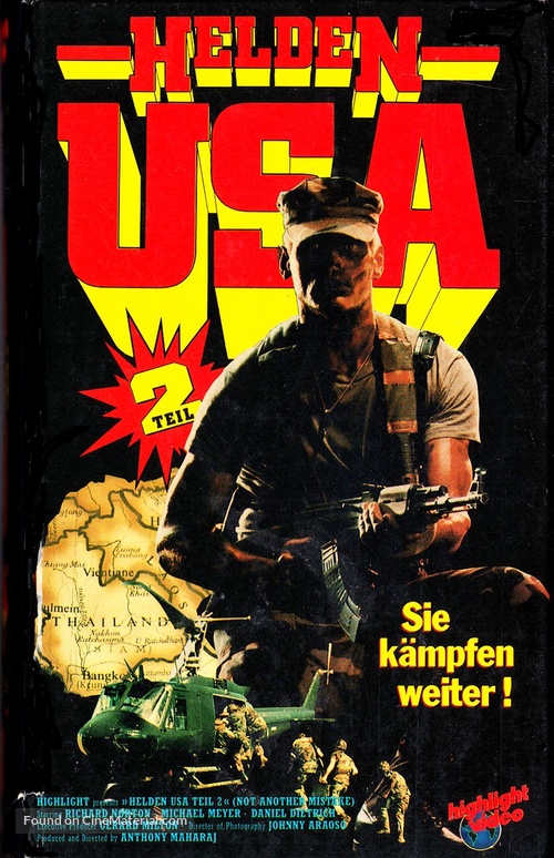 Not Another Mistake - German VHS movie cover