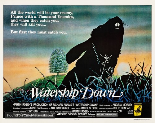 Watership Down - Movie Poster