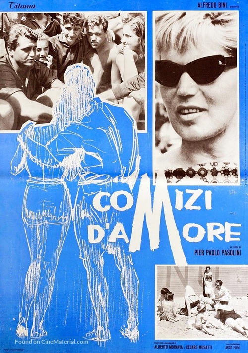 Comizi d&#039;amore - Italian Movie Poster