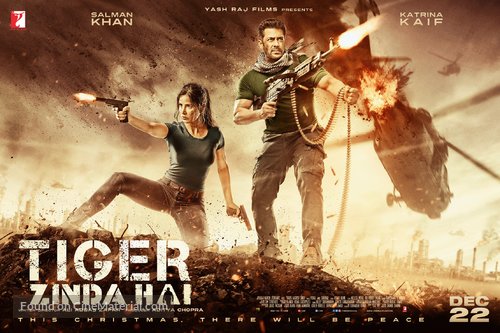 Tiger Zinda Hai - Indian Movie Poster