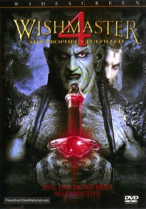 Wishmaster 4: The Prophecy Fulfilled - DVD movie cover