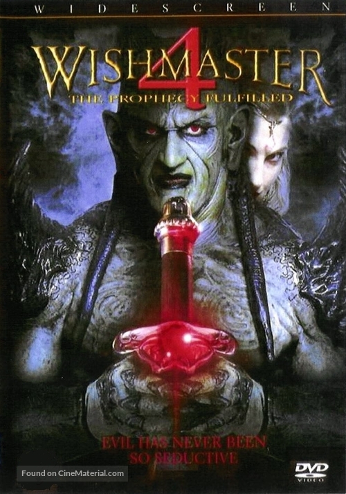 Wishmaster 4: The Prophecy Fulfilled - DVD movie cover