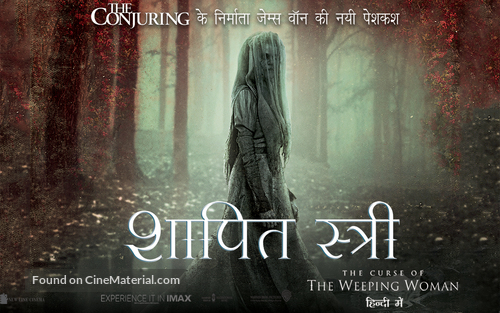 The Curse of La Llorona - Indian Movie Poster