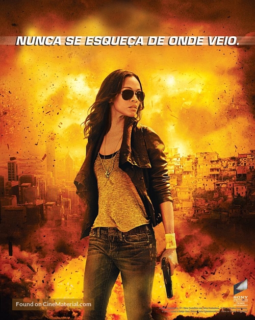 Colombiana - Brazilian Video release movie poster