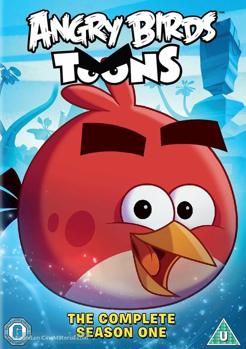 &quot;Angry Birds Toons&quot; - British DVD movie cover