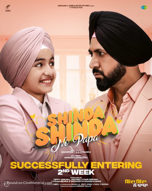 Shinda Shinda No Papa - Indian Movie Poster