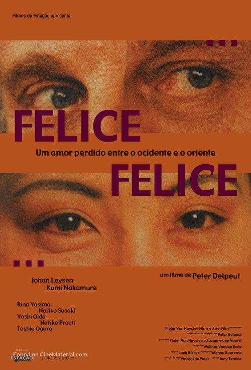 Felice... Felice... - Brazilian DVD movie cover