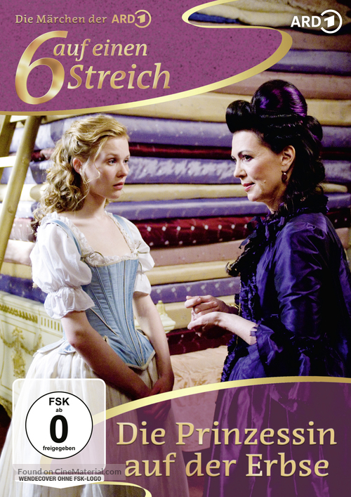 De prinses op de erwt - German DVD movie cover