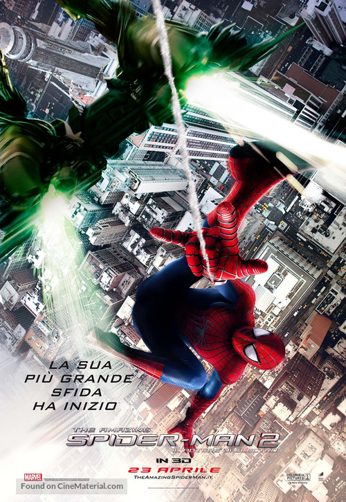 The Amazing Spider-Man 2 - Italian Movie Poster