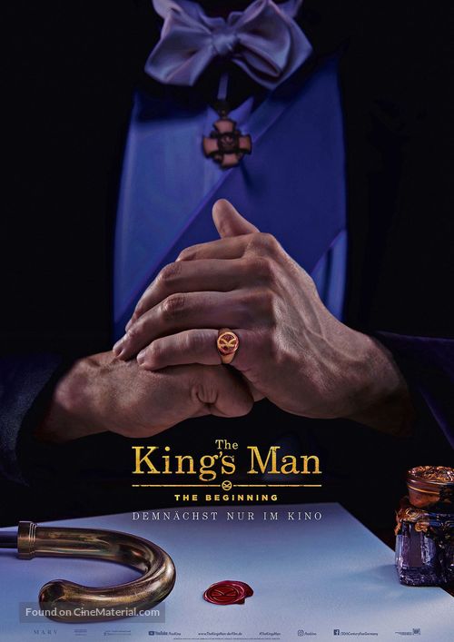 The King&#039;s Man - German Movie Poster
