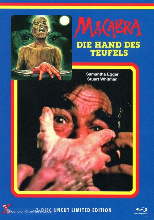 Demonoid, Messenger of Death - German Blu-Ray movie cover