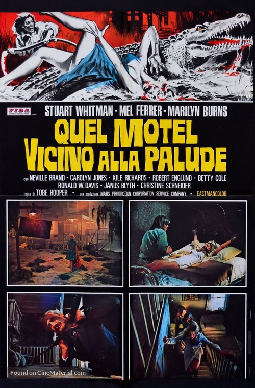 Eaten Alive - Italian Movie Poster