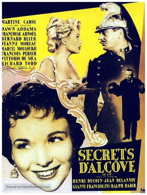 Secrets d&#039;alc&ocirc;ve - French Movie Poster