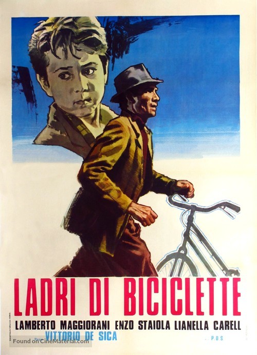 Ladri di biciclette - Italian Movie Poster