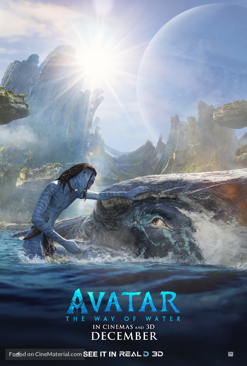 Avatar: The Way of Water - British Movie Poster