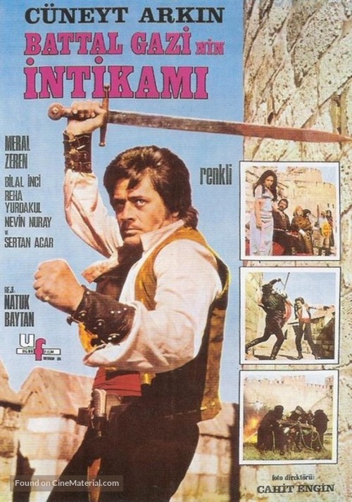 Battal gazi&#039;nin intikami - Turkish Movie Poster