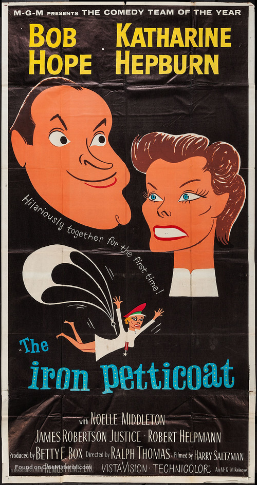 The Iron Petticoat - Movie Poster