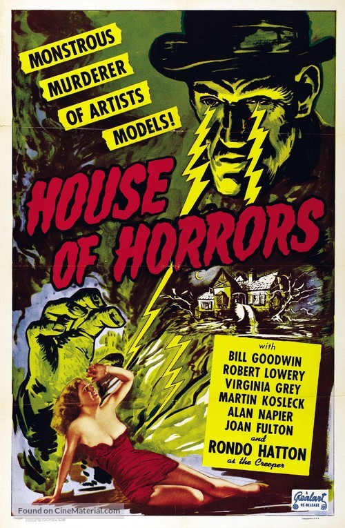 House of Horrors - Re-release movie poster
