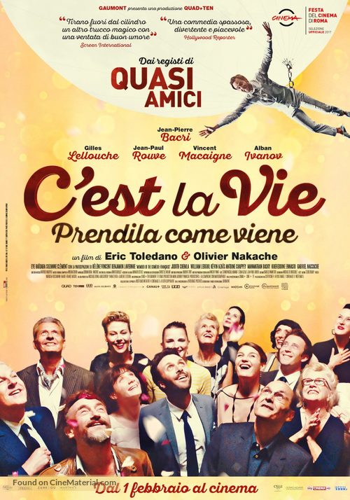 Le sens de la f&ecirc;te - Italian Movie Poster