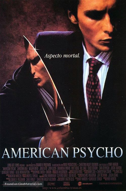 American Psycho - Spanish Movie Poster
