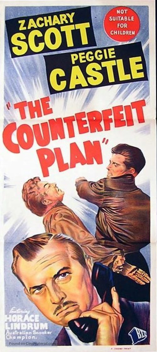 The Counterfeit Plan - Australian Movie Poster