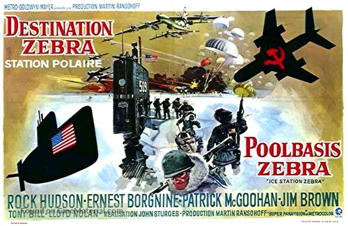 Ice Station Zebra - Belgian Movie Poster