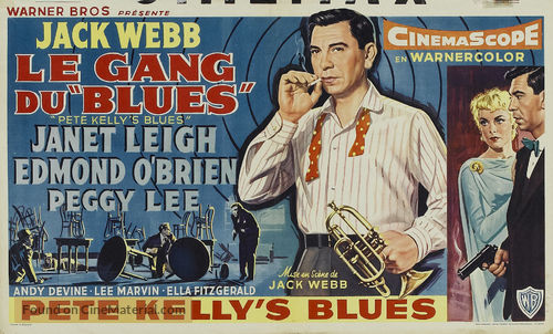 Pete Kelly&#039;s Blues - Belgian Movie Poster