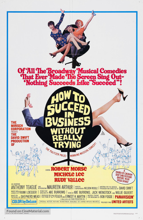 How to Succeed in Business Without Really Trying - Movie Poster