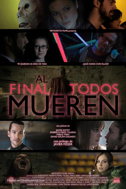 Al final todos mueren - Spanish Movie Poster