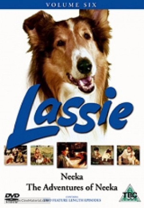 Lassie: The Adventures of Neeka - British DVD movie cover