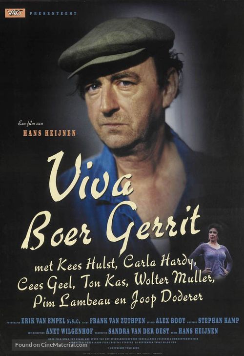 Viva Boer Gerrit - Dutch Movie Poster